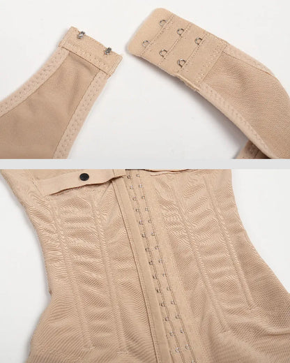 CurvyFaja - Body Shapewear with Built-In Bust Support for Women
