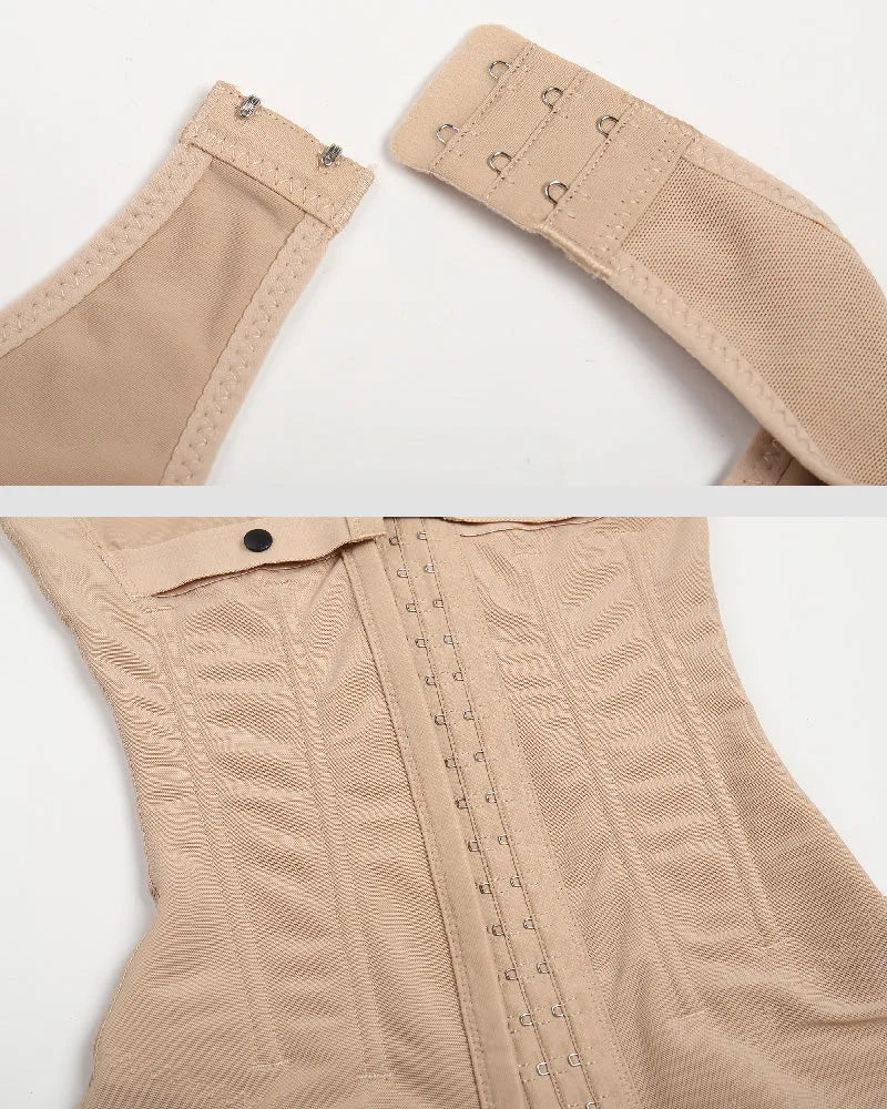 CurvyFaja - Body Shapewear with Built-In Bust Support for Women