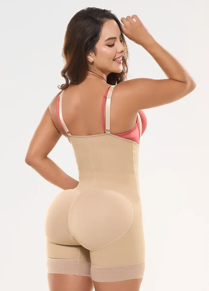 Salome 62156 Strapless Full-Body Shapewear – High Compression & Natural Butt Lift