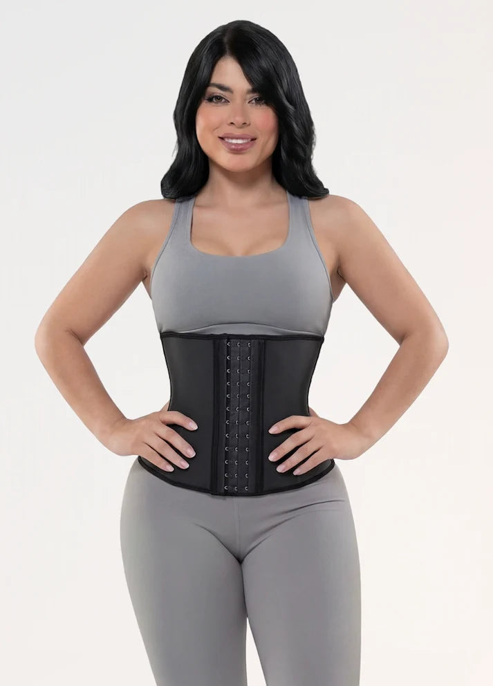 Salome 852 Sports Waist Trainer: Latex and High Compression
