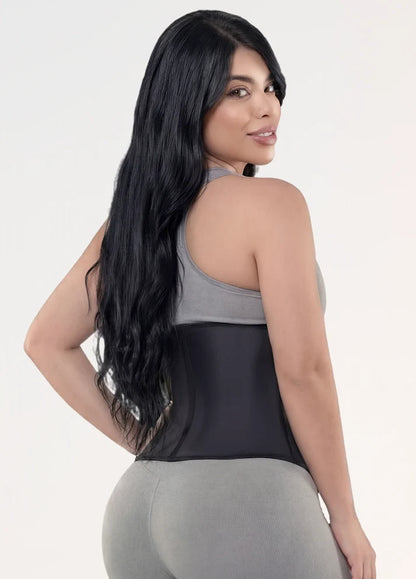 Salome 852 Sports Waist Trainer: Latex and High Compression