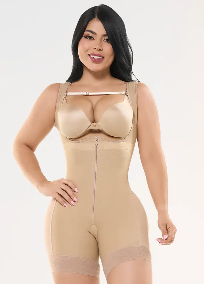 Salome 233-C Full-Body Shapewear – Medium Compression & Natural Butt Lift
