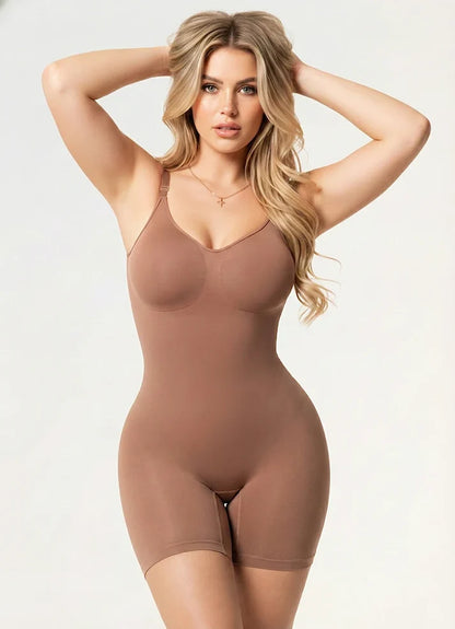 Salome 7002 Seamless Shapewear Bodysuit: Butt-Lifting and Abdominal Control